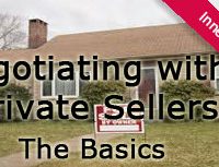 Negotiating with Private Sellers
